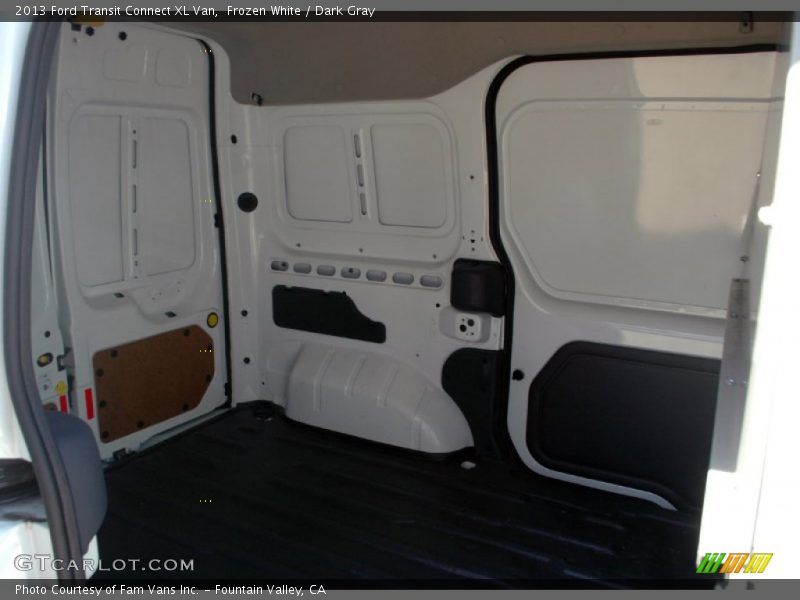 Frozen White / Dark Gray 2013 Ford Transit Connect XL Van