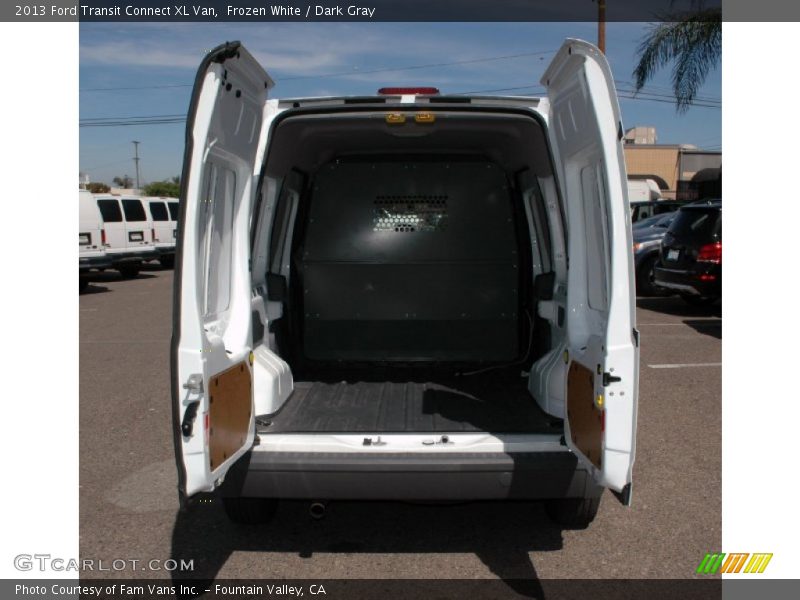Frozen White / Dark Gray 2013 Ford Transit Connect XL Van