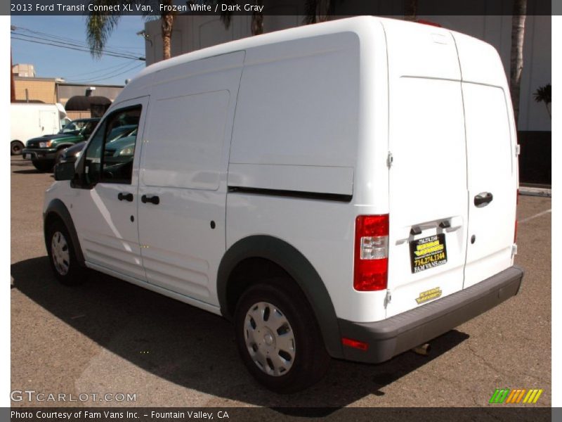 Frozen White / Dark Gray 2013 Ford Transit Connect XL Van