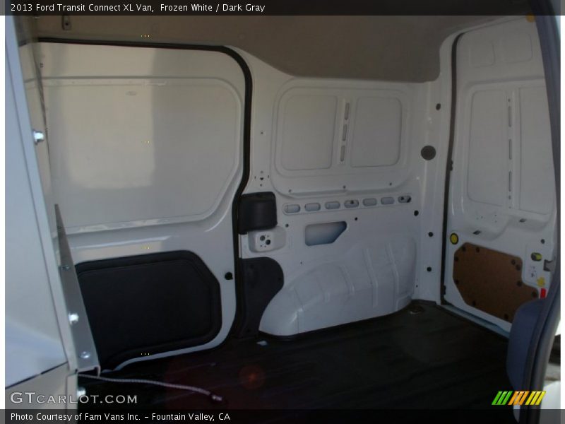 Frozen White / Dark Gray 2013 Ford Transit Connect XL Van