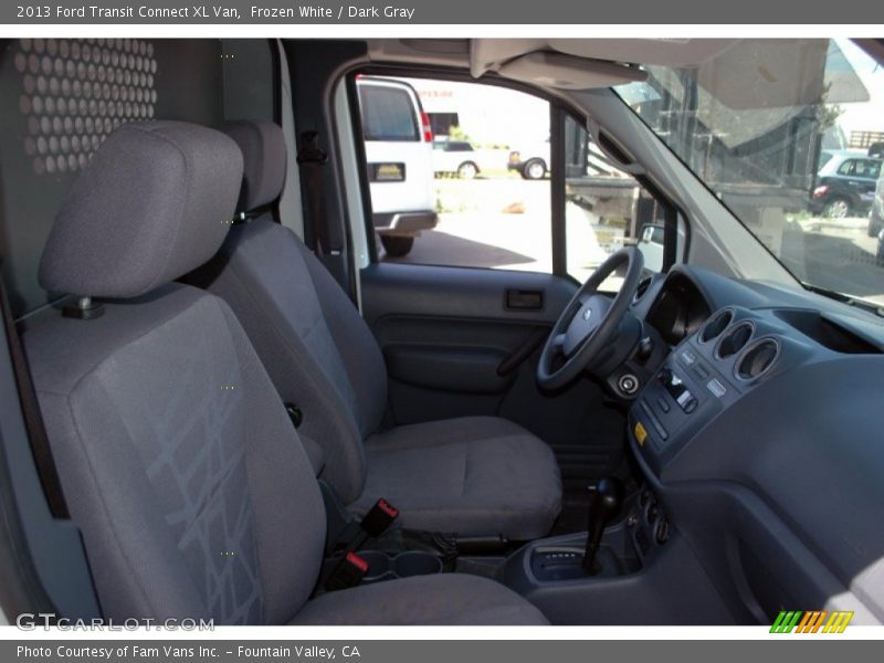Frozen White / Dark Gray 2013 Ford Transit Connect XL Van