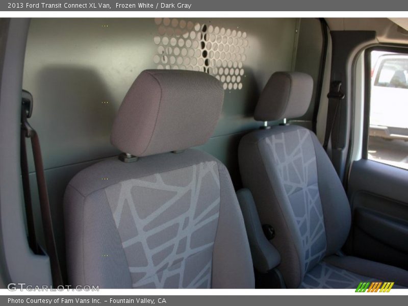 Frozen White / Dark Gray 2013 Ford Transit Connect XL Van