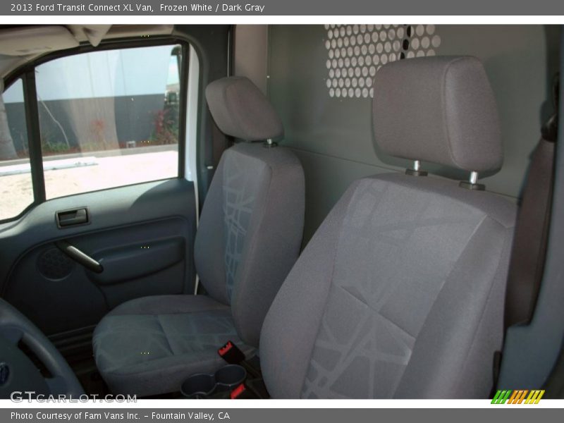 Frozen White / Dark Gray 2013 Ford Transit Connect XL Van