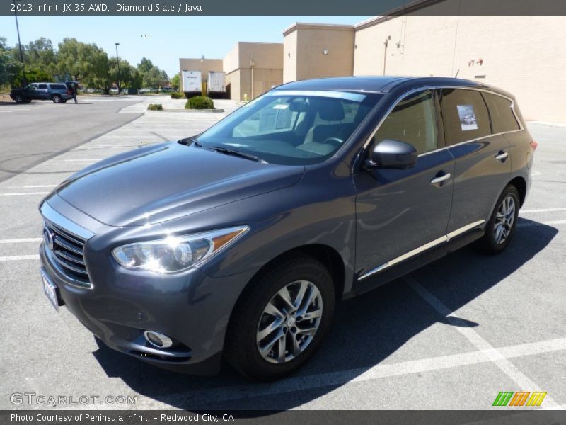 Diamond Slate / Java 2013 Infiniti JX 35 AWD