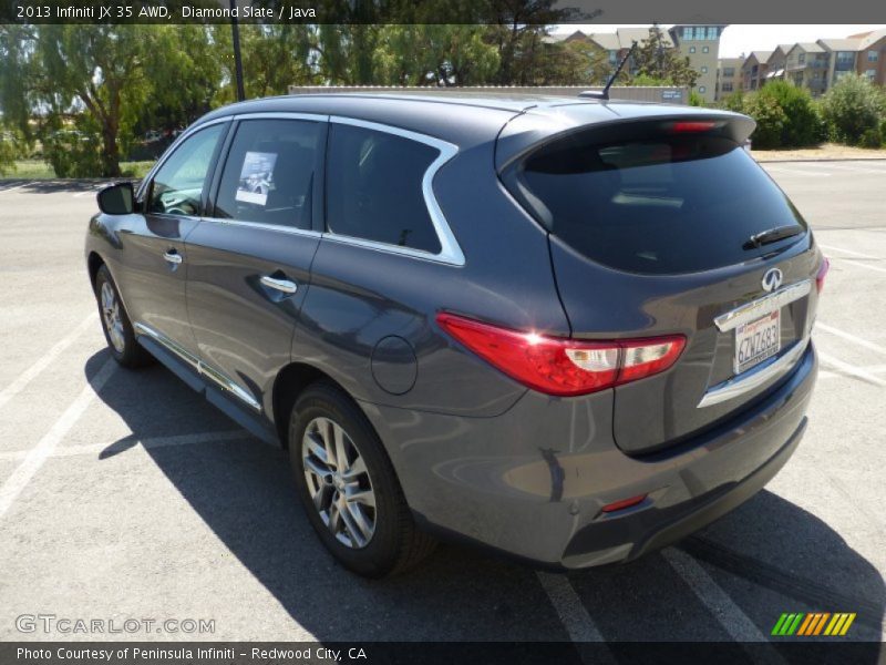 Diamond Slate / Java 2013 Infiniti JX 35 AWD