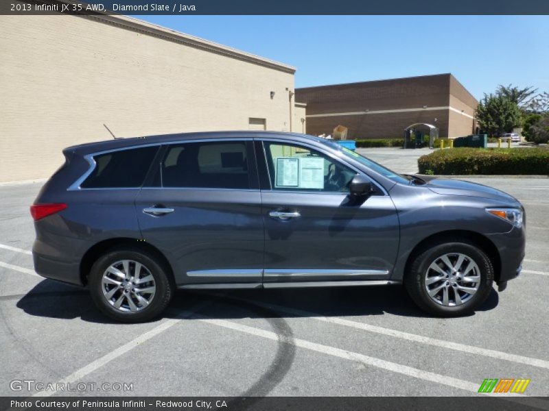 Diamond Slate / Java 2013 Infiniti JX 35 AWD