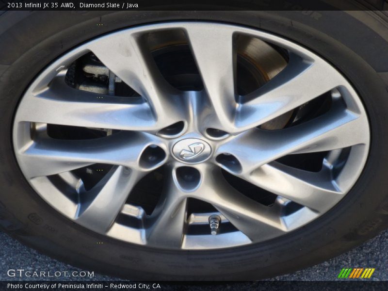 Diamond Slate / Java 2013 Infiniti JX 35 AWD