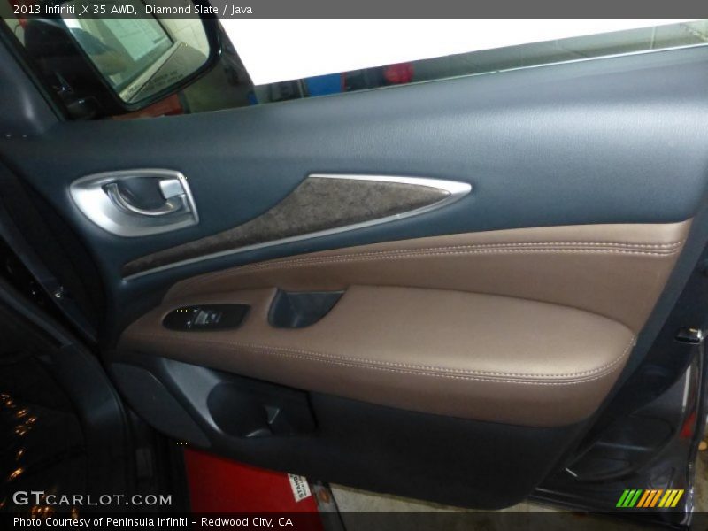 Diamond Slate / Java 2013 Infiniti JX 35 AWD
