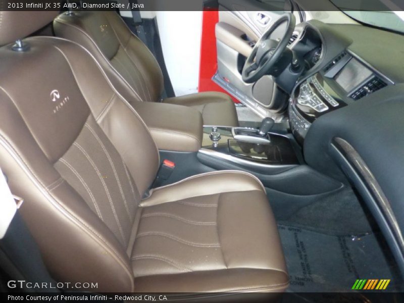 Diamond Slate / Java 2013 Infiniti JX 35 AWD