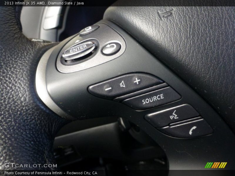 Diamond Slate / Java 2013 Infiniti JX 35 AWD