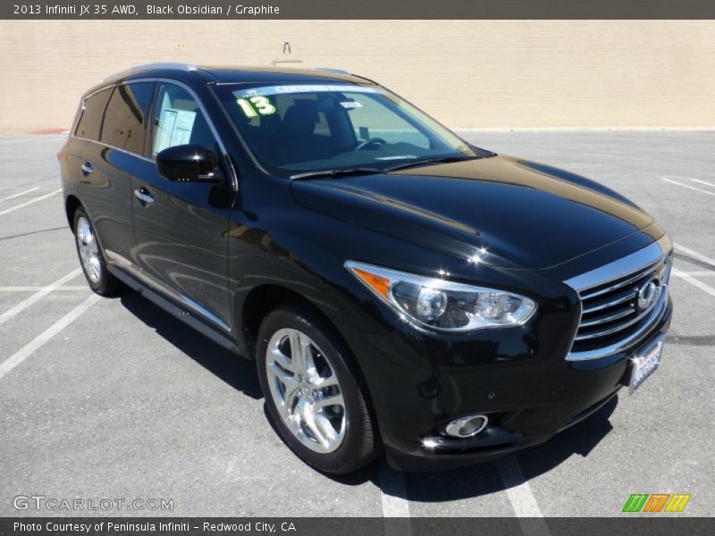 Black Obsidian / Graphite 2013 Infiniti JX 35 AWD