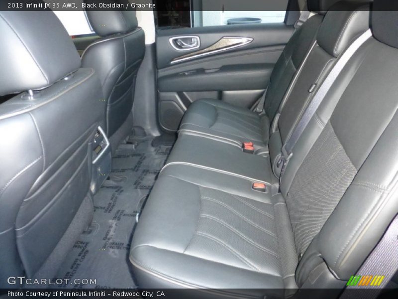 Black Obsidian / Graphite 2013 Infiniti JX 35 AWD