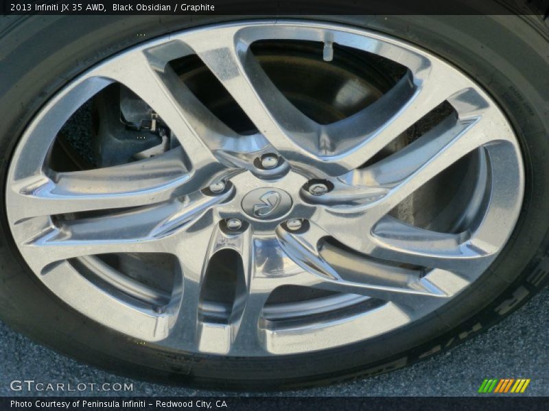 Black Obsidian / Graphite 2013 Infiniti JX 35 AWD