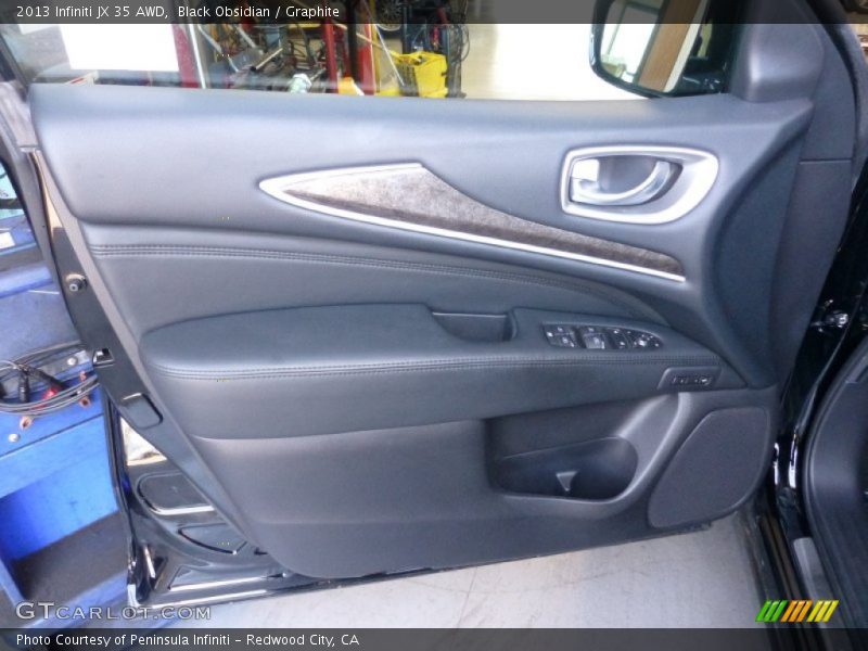 Black Obsidian / Graphite 2013 Infiniti JX 35 AWD