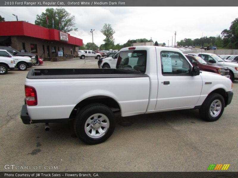 Oxford White / Medium Dark Flint 2010 Ford Ranger XL Regular Cab