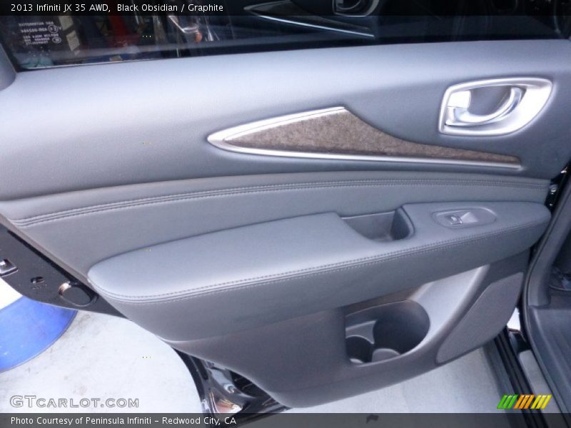 Black Obsidian / Graphite 2013 Infiniti JX 35 AWD
