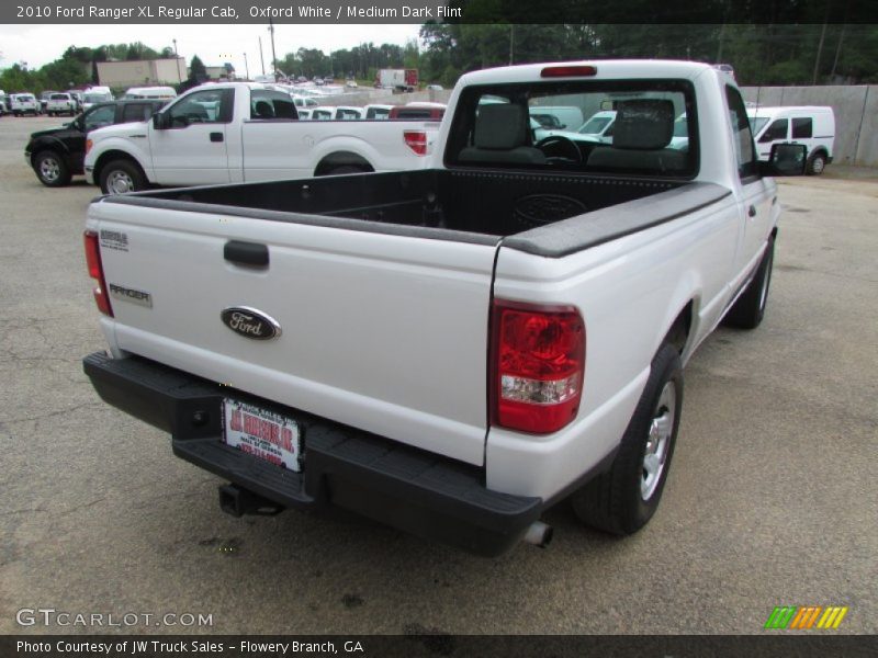Oxford White / Medium Dark Flint 2010 Ford Ranger XL Regular Cab