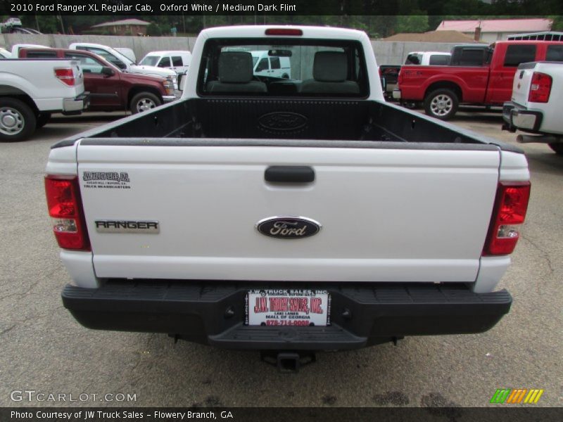 Oxford White / Medium Dark Flint 2010 Ford Ranger XL Regular Cab