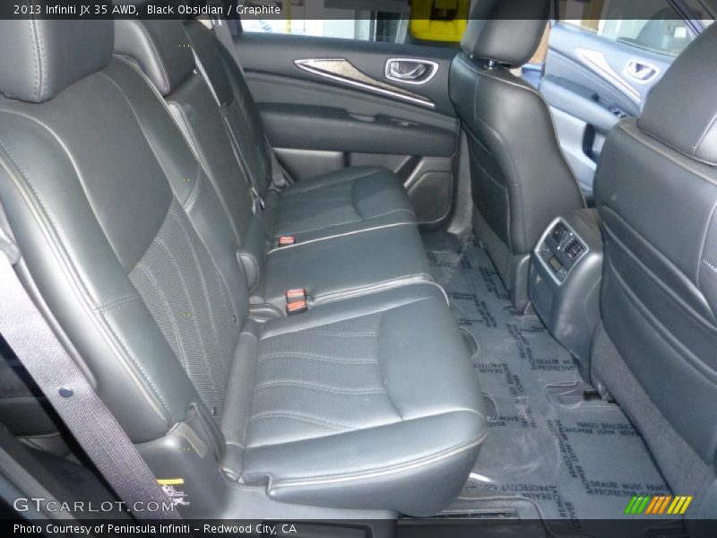Black Obsidian / Graphite 2013 Infiniti JX 35 AWD
