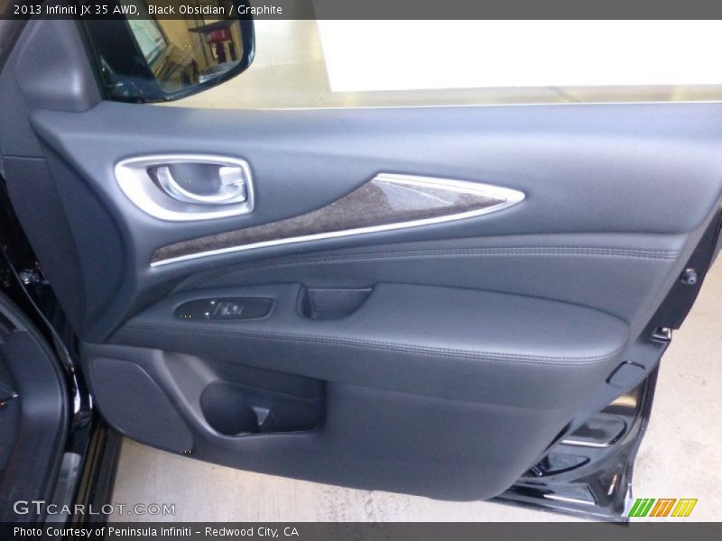Black Obsidian / Graphite 2013 Infiniti JX 35 AWD