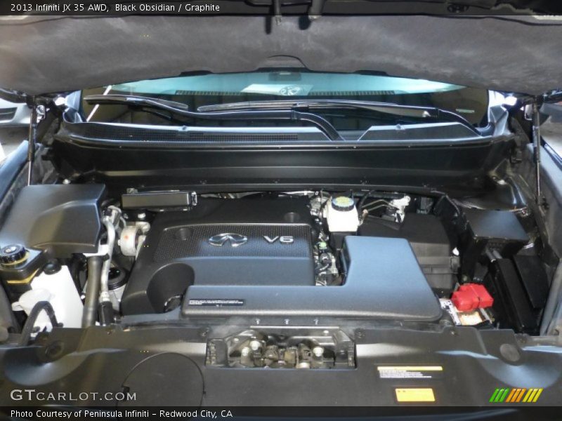 Black Obsidian / Graphite 2013 Infiniti JX 35 AWD