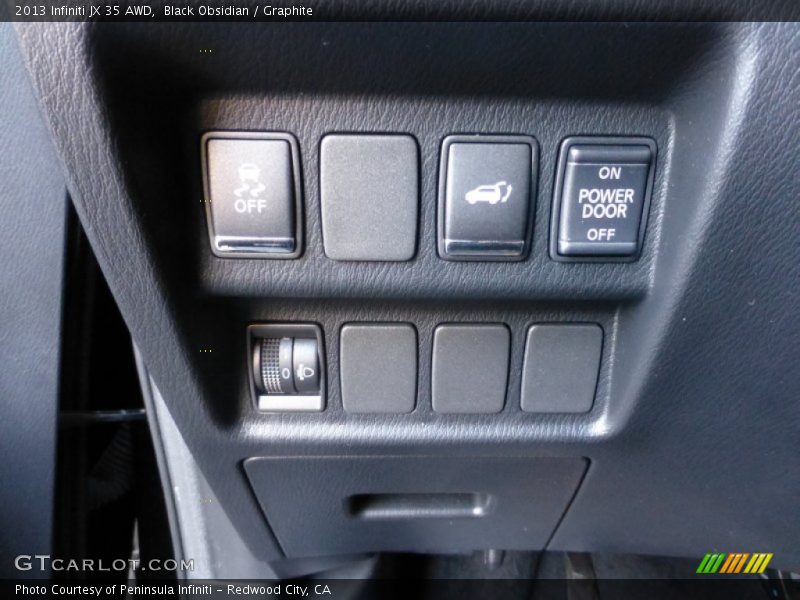Black Obsidian / Graphite 2013 Infiniti JX 35 AWD