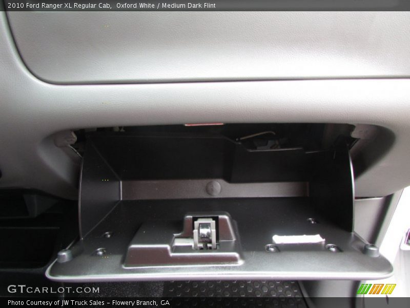Oxford White / Medium Dark Flint 2010 Ford Ranger XL Regular Cab