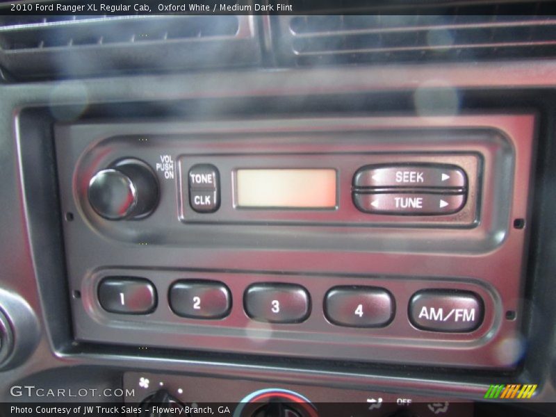 Oxford White / Medium Dark Flint 2010 Ford Ranger XL Regular Cab