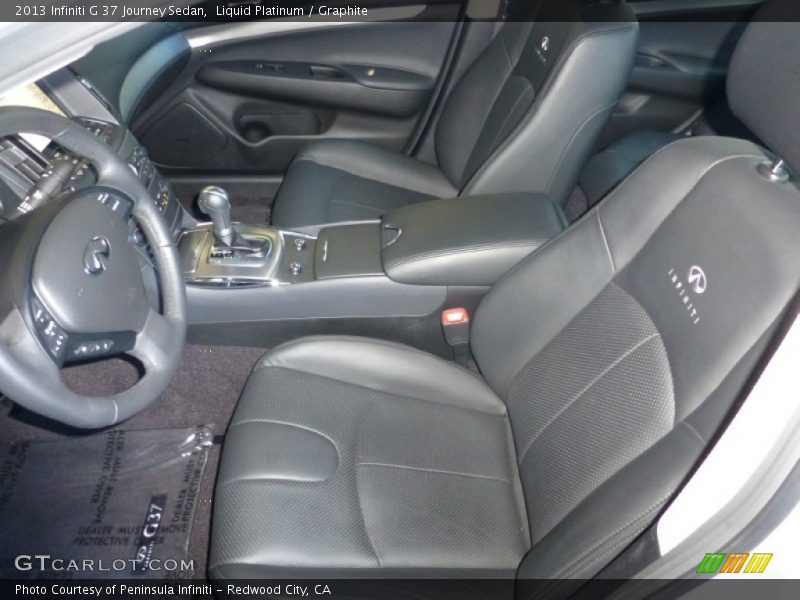 Liquid Platinum / Graphite 2013 Infiniti G 37 Journey Sedan