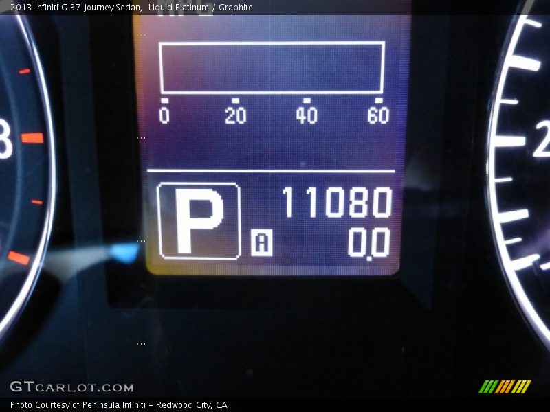 Liquid Platinum / Graphite 2013 Infiniti G 37 Journey Sedan