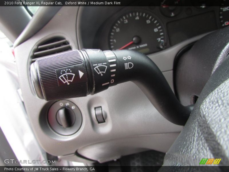 Oxford White / Medium Dark Flint 2010 Ford Ranger XL Regular Cab