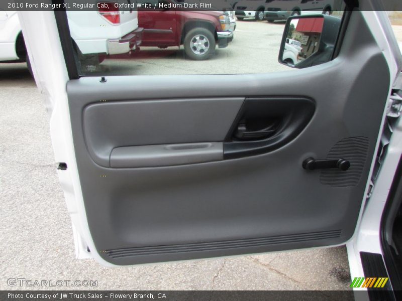 Oxford White / Medium Dark Flint 2010 Ford Ranger XL Regular Cab