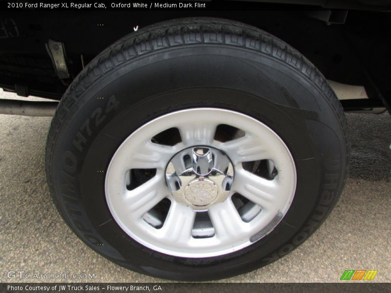 Oxford White / Medium Dark Flint 2010 Ford Ranger XL Regular Cab
