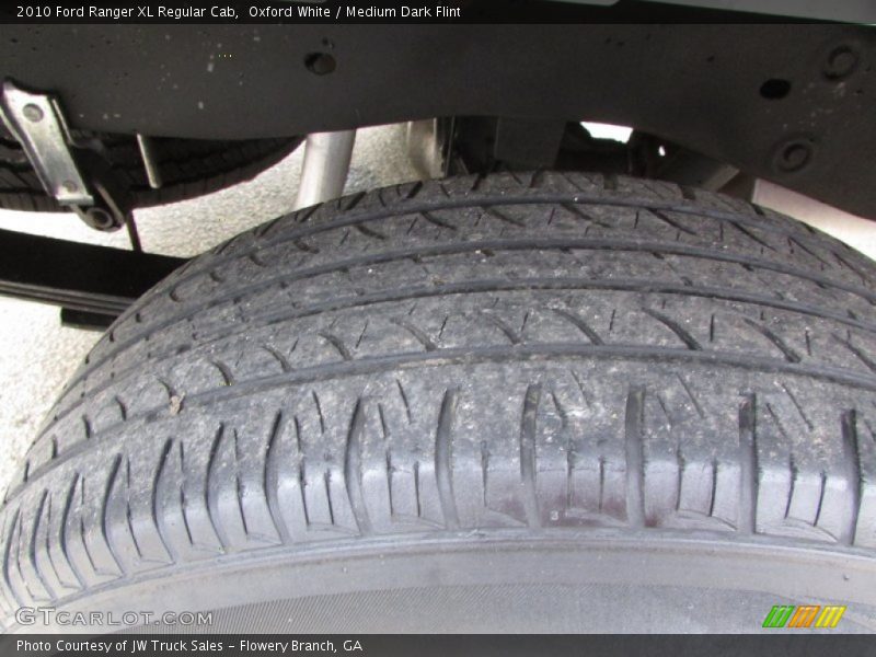 Oxford White / Medium Dark Flint 2010 Ford Ranger XL Regular Cab