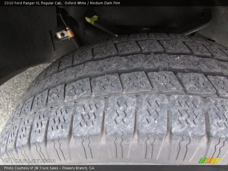 Oxford White / Medium Dark Flint 2010 Ford Ranger XL Regular Cab