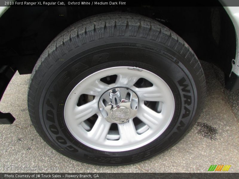 Oxford White / Medium Dark Flint 2010 Ford Ranger XL Regular Cab