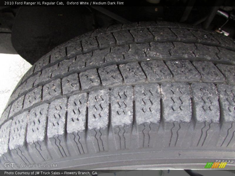 Oxford White / Medium Dark Flint 2010 Ford Ranger XL Regular Cab