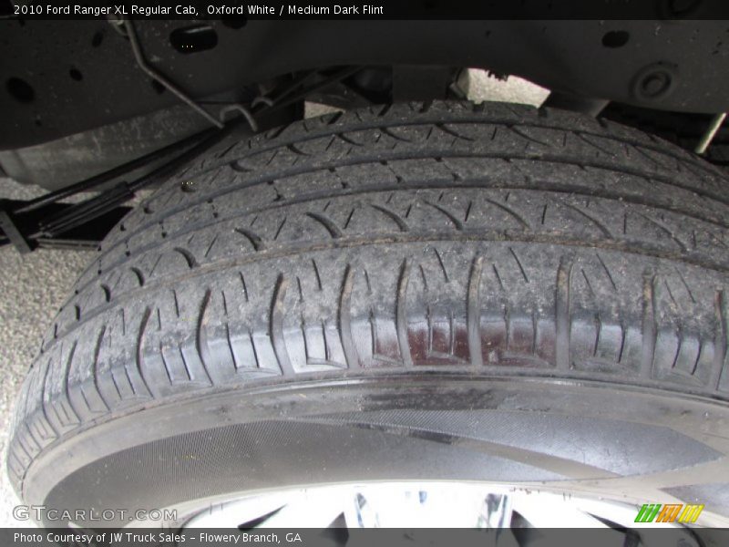 Oxford White / Medium Dark Flint 2010 Ford Ranger XL Regular Cab