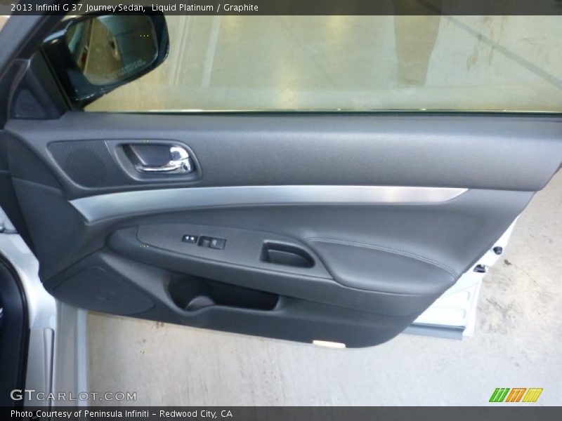 Liquid Platinum / Graphite 2013 Infiniti G 37 Journey Sedan