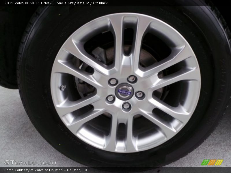 Savile Grey Metallic / Off Black 2015 Volvo XC60 T5 Drive-E