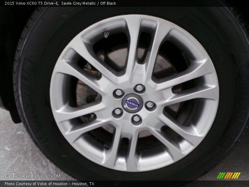 Savile Grey Metallic / Off Black 2015 Volvo XC60 T5 Drive-E