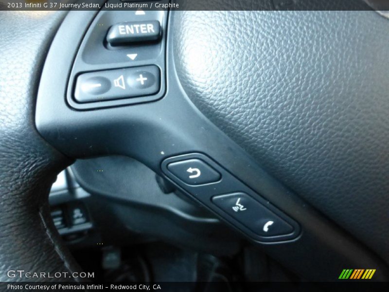 Liquid Platinum / Graphite 2013 Infiniti G 37 Journey Sedan