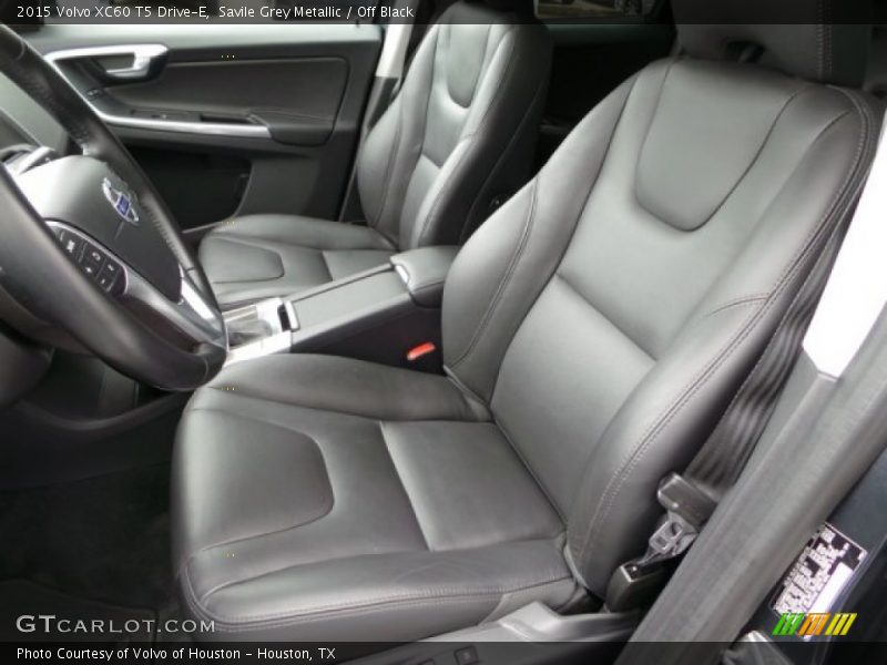 Savile Grey Metallic / Off Black 2015 Volvo XC60 T5 Drive-E