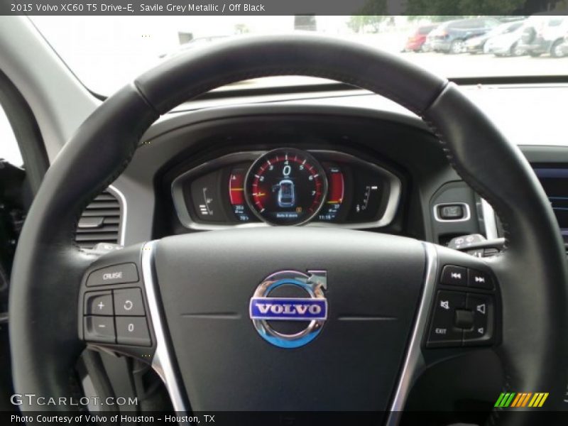 Savile Grey Metallic / Off Black 2015 Volvo XC60 T5 Drive-E