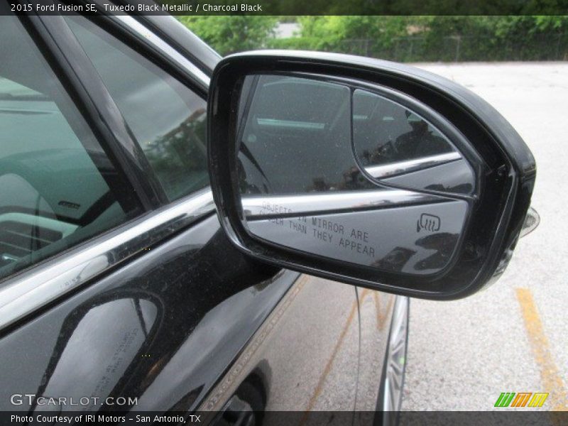 Tuxedo Black Metallic / Charcoal Black 2015 Ford Fusion SE