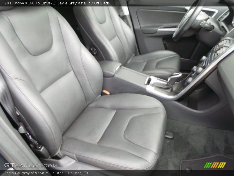 Savile Grey Metallic / Off Black 2015 Volvo XC60 T5 Drive-E