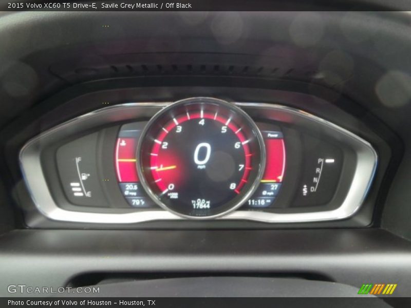 Savile Grey Metallic / Off Black 2015 Volvo XC60 T5 Drive-E