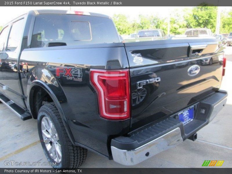 Tuxedo Black Metallic / Black 2015 Ford F150 Lariat SuperCrew 4x4