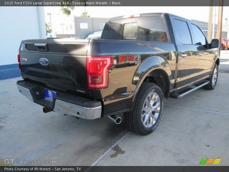 Tuxedo Black Metallic / Black 2015 Ford F150 Lariat SuperCrew 4x4