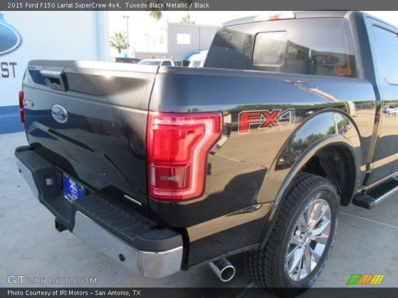 Tuxedo Black Metallic / Black 2015 Ford F150 Lariat SuperCrew 4x4